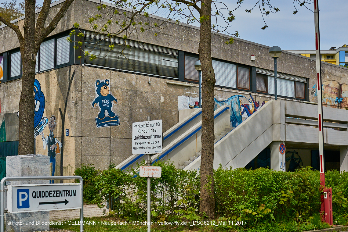 11.05.2017 - Abrissbaustelle Quiddezentrum in Neuperlach
